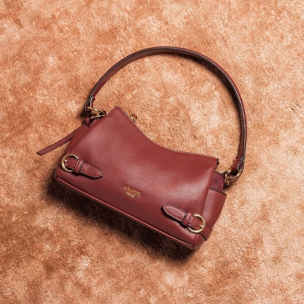Sac porté épaule bordeaux Tobi
