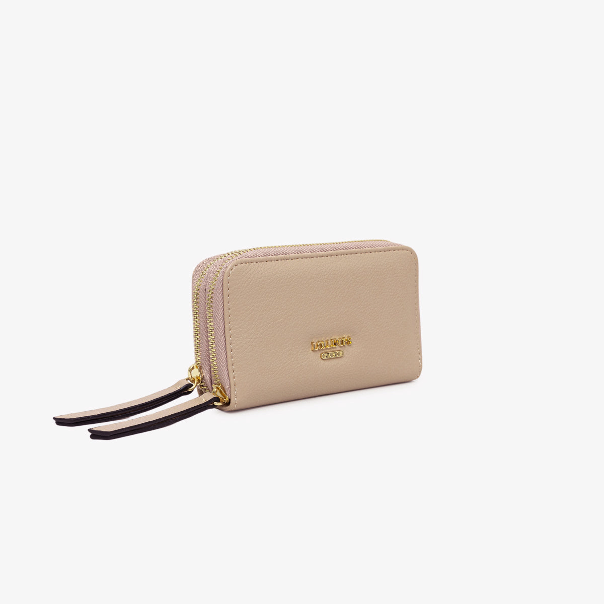 Portefeuille taupe Tobi