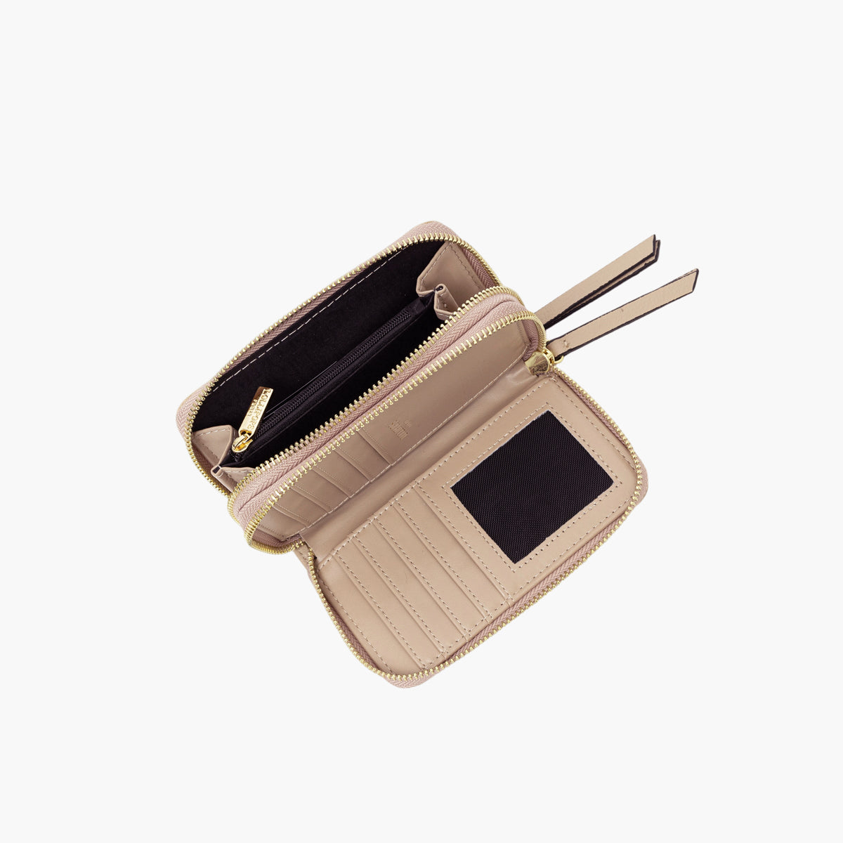 Portefeuille taupe Tobi