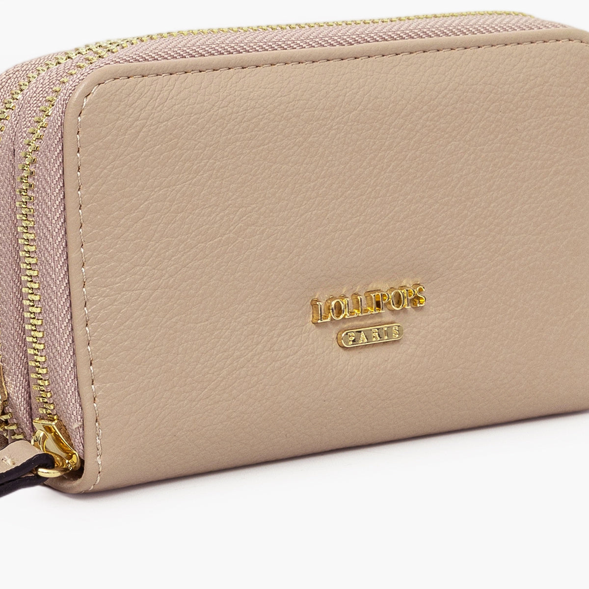 Portefeuille taupe Tobi
