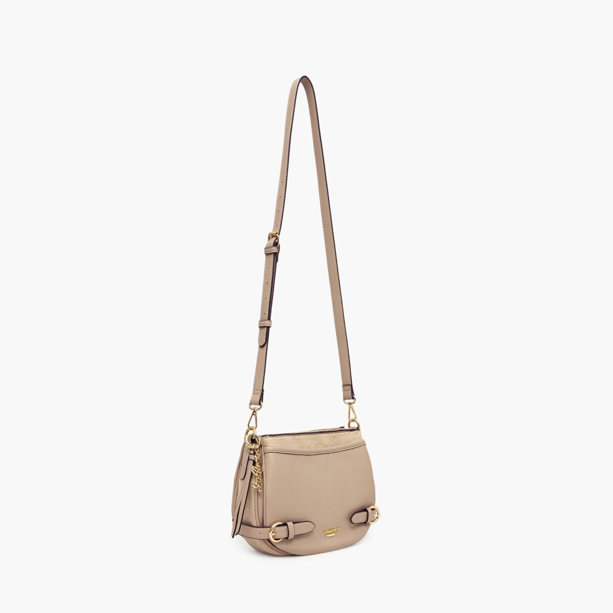 Sac multi poches taupe Tobi