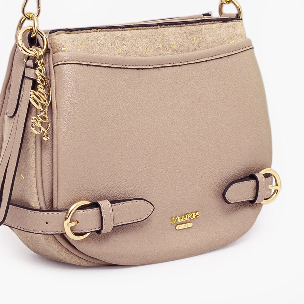 Sac multi poches taupe Tobi