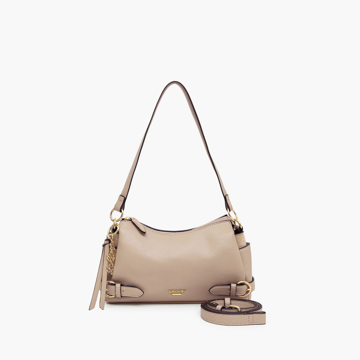 Sac porté épaule taupe Tobi