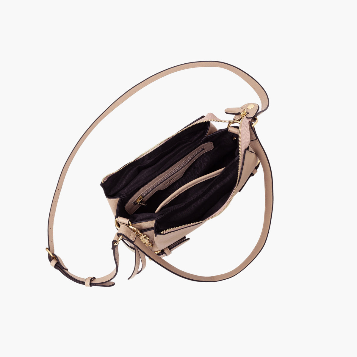 Sac porté épaule taupe Tobi