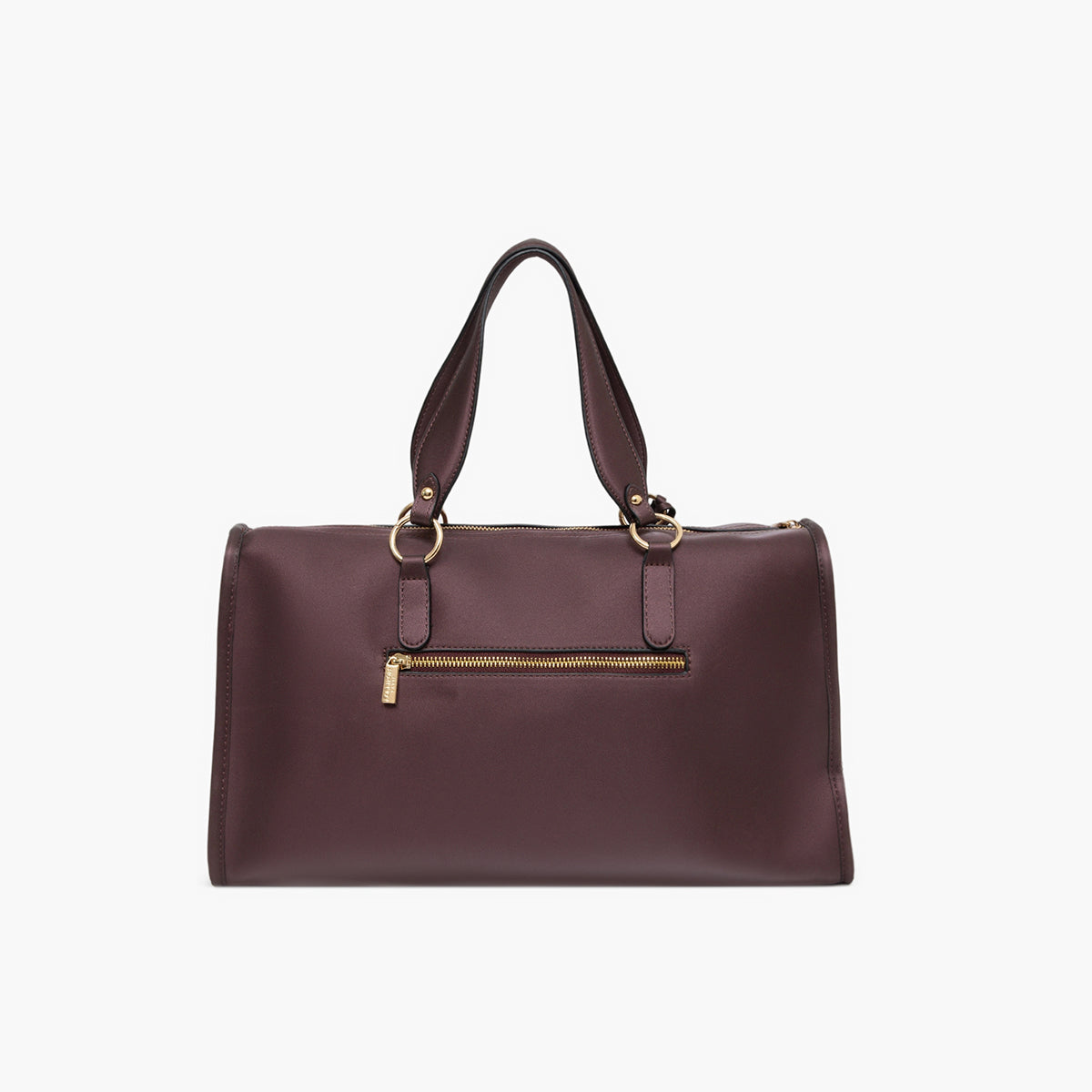 Grand sac shopper bordeaux Teya