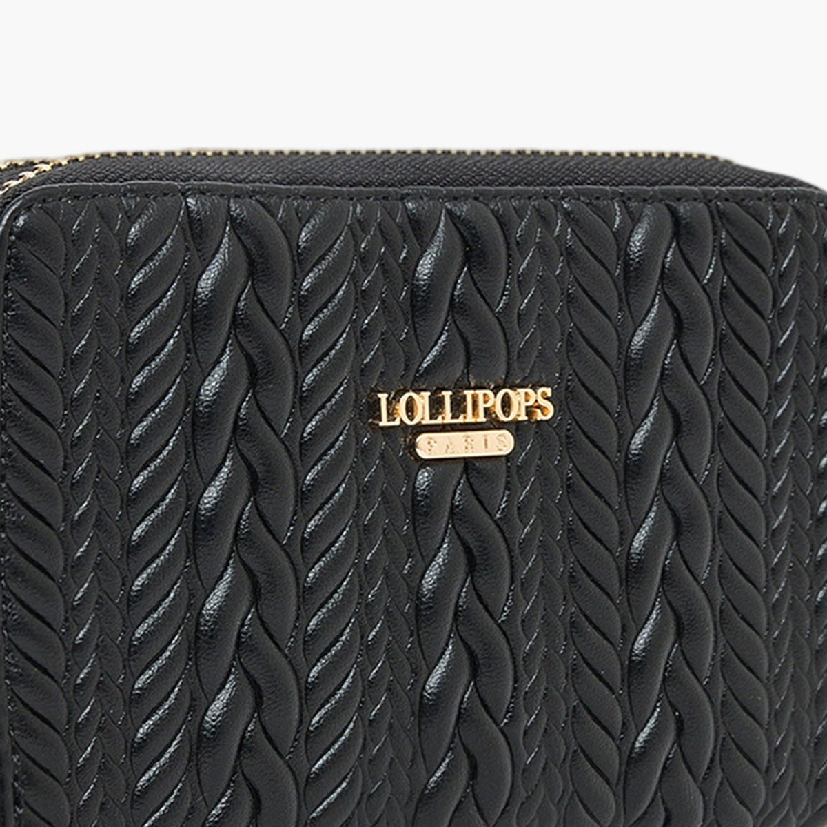 Porte-monnaie noir Tommylee