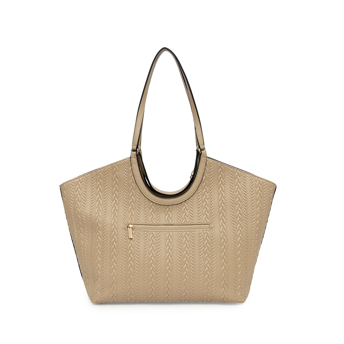 Grand sac shopper beige Tommylee