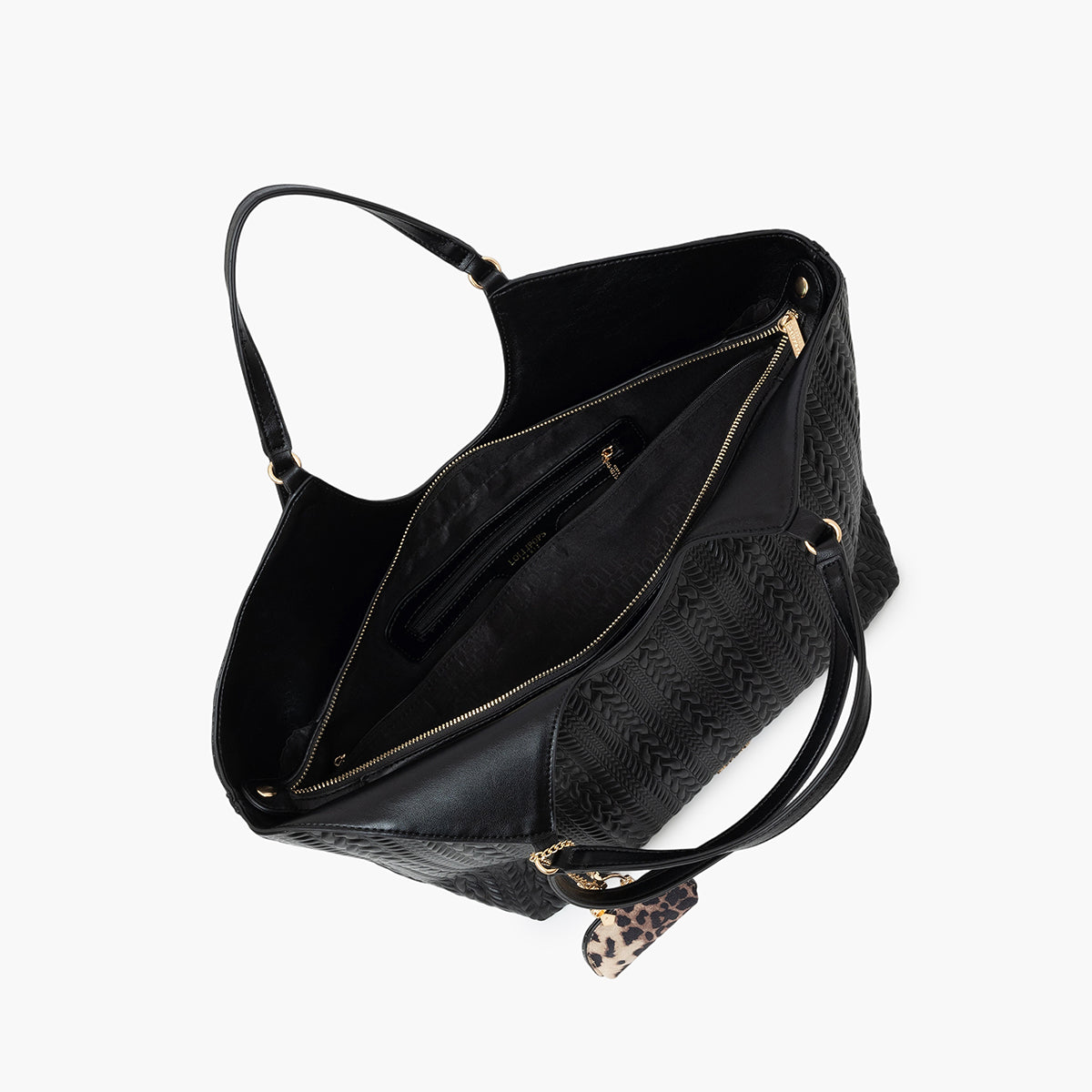Grand sac shopper noir Tommylee