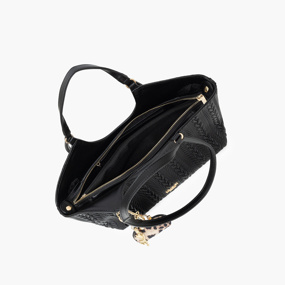 Petit sac shopper noir Tommylee