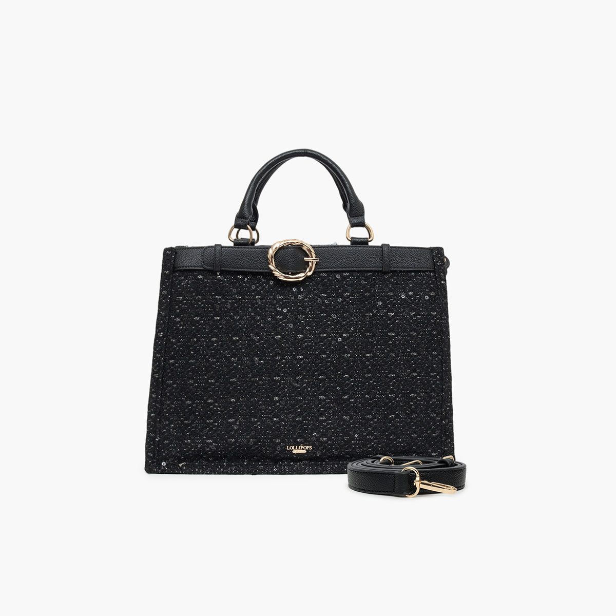 Grand sac shopper noir Toundra