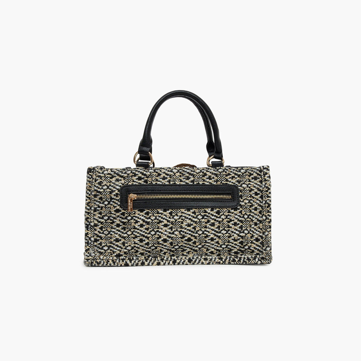 Sac shopper noir Toundra
