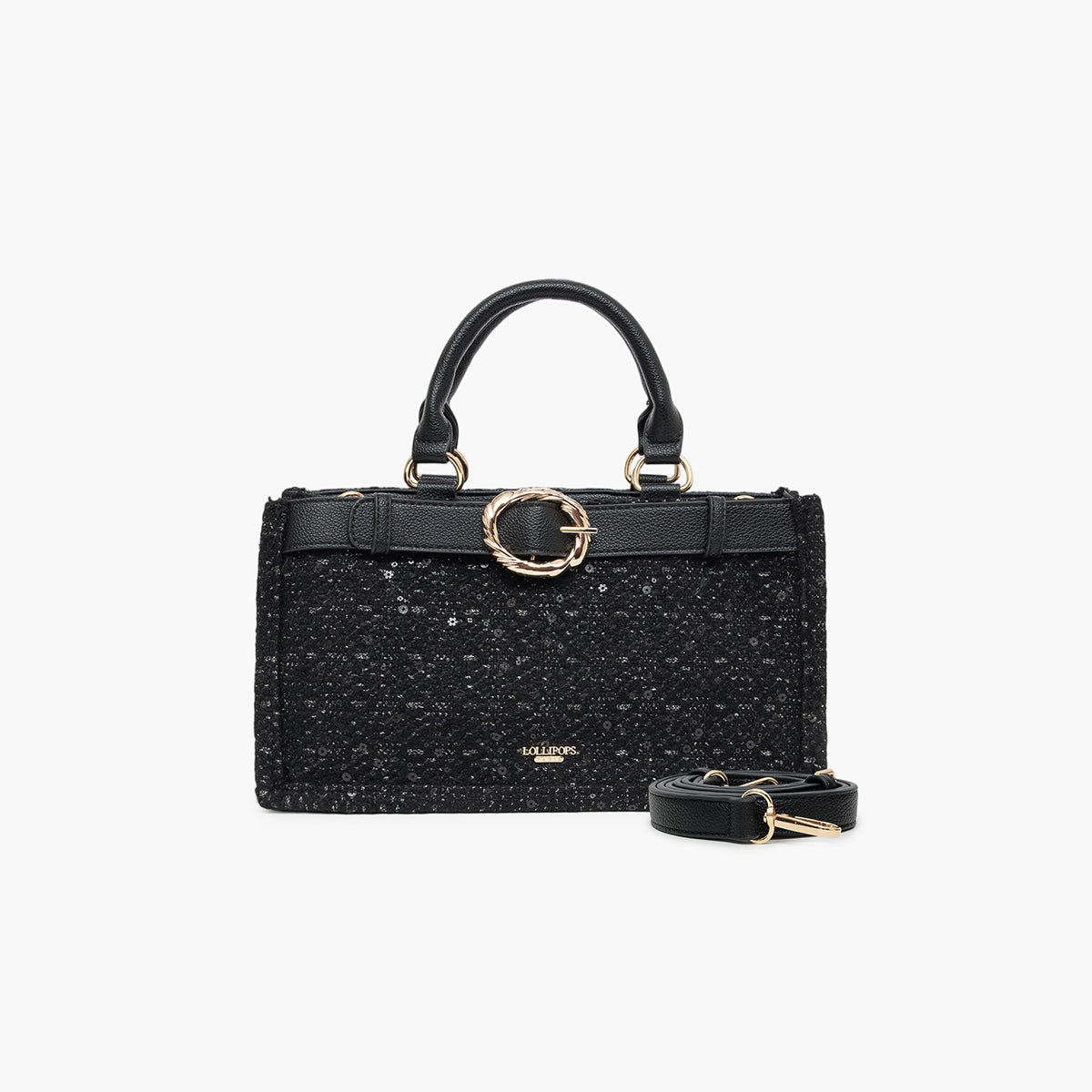 Sac shopper noir Toundra