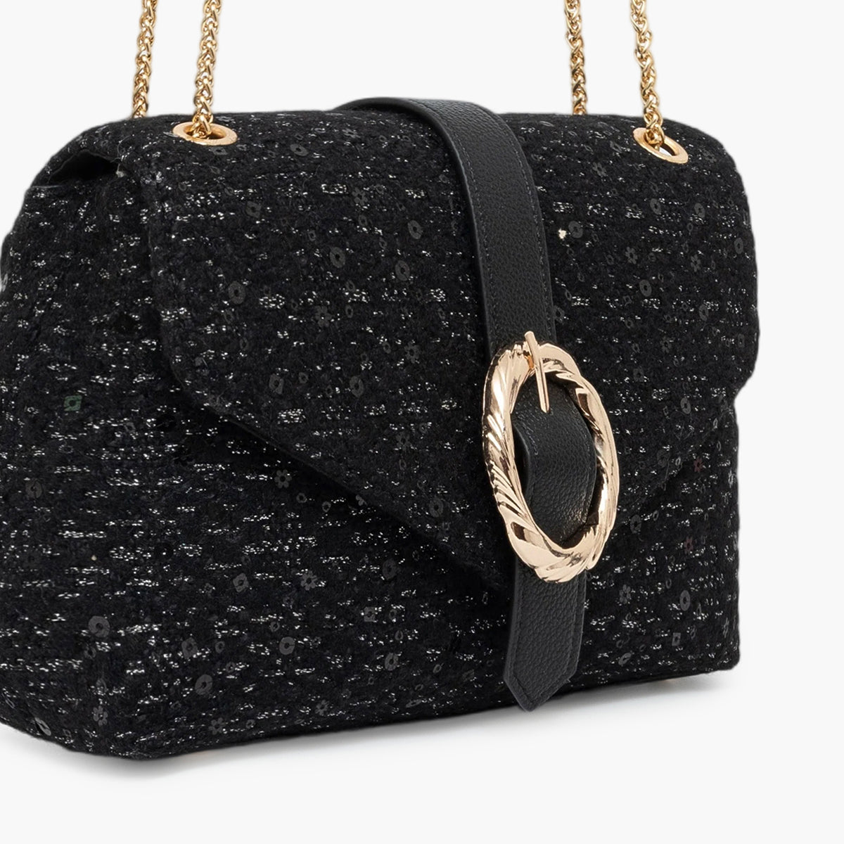 Sac porté épaule noir Toundra