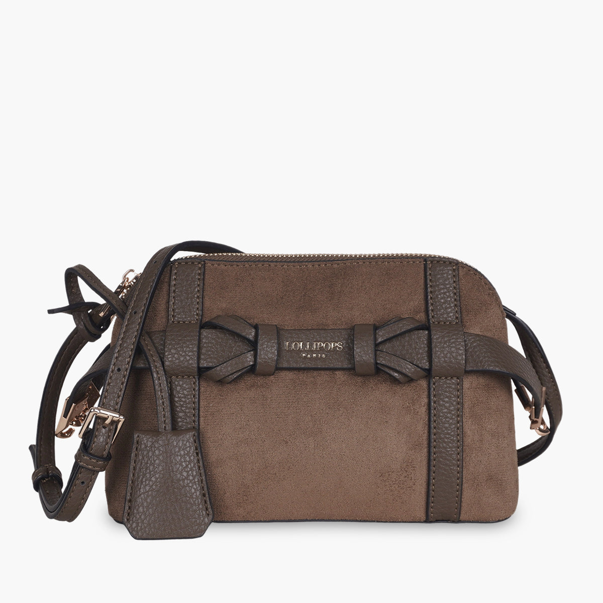 Petit sac multi poches kaki Taja