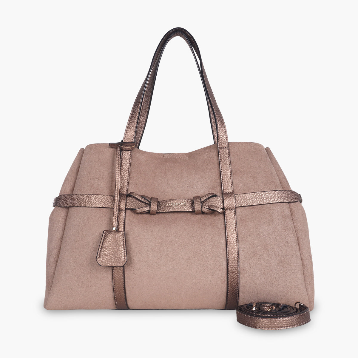 Grand sac shopper taupe Taja