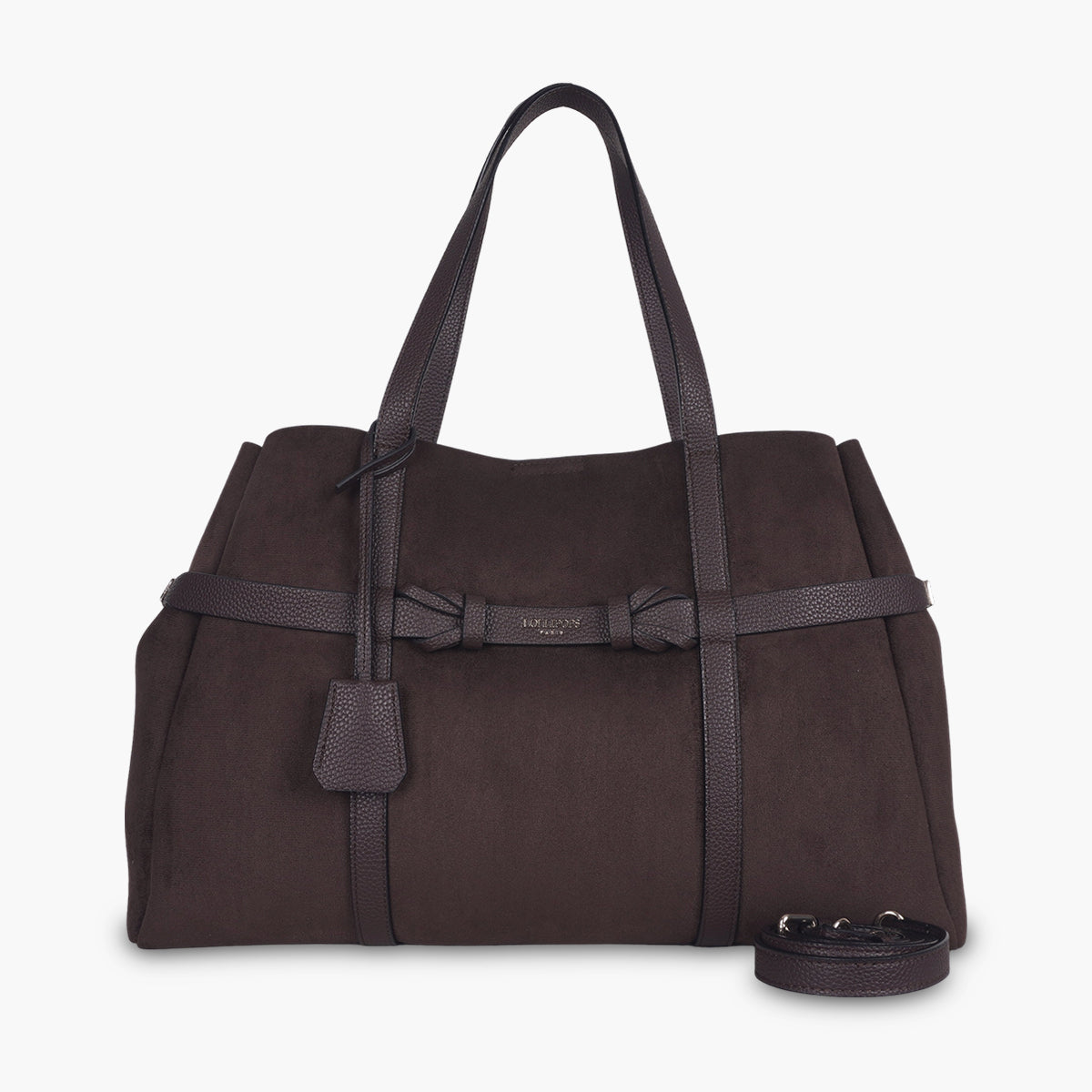 Grand sac shopper marron Taja
