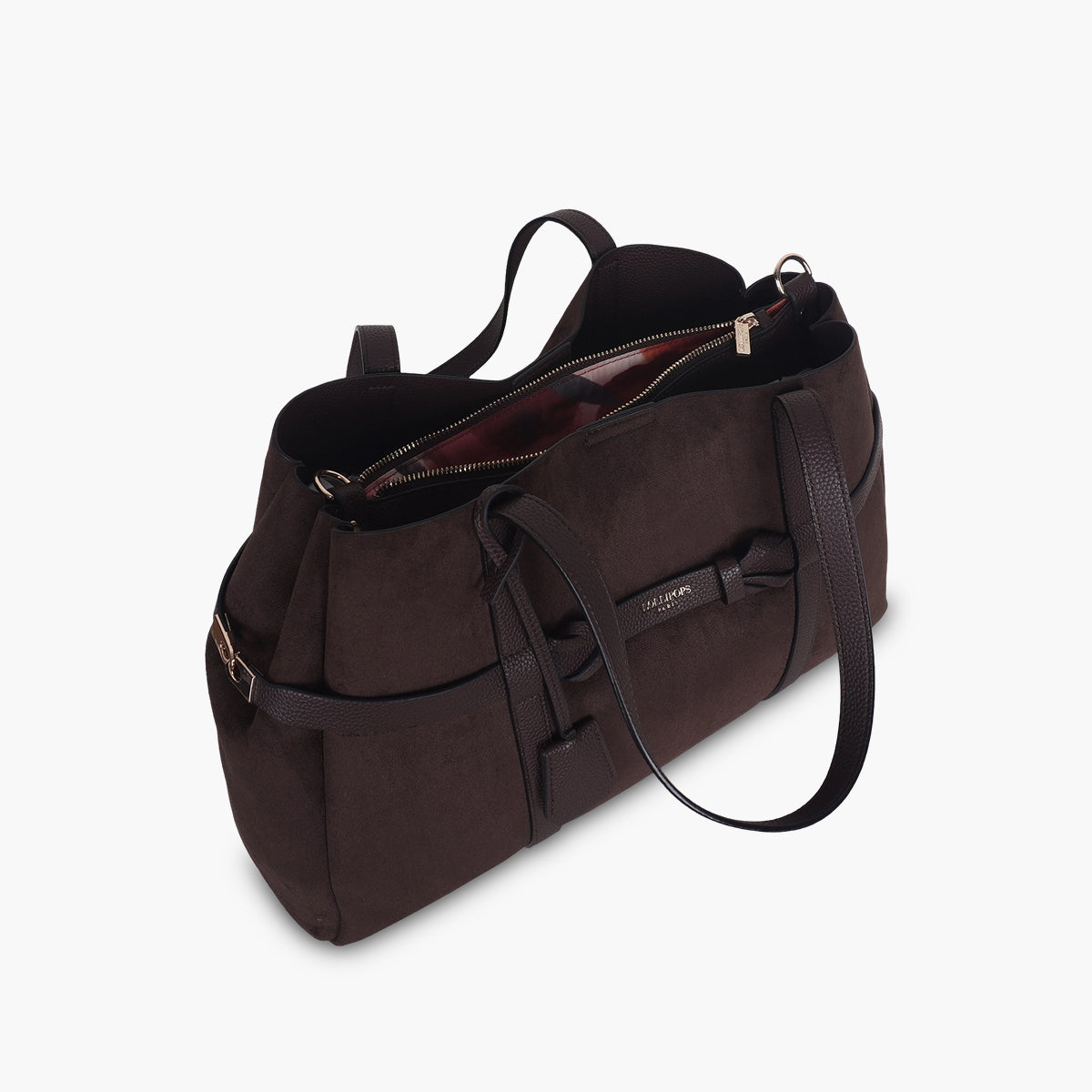 Grand sac shopper marron Taja