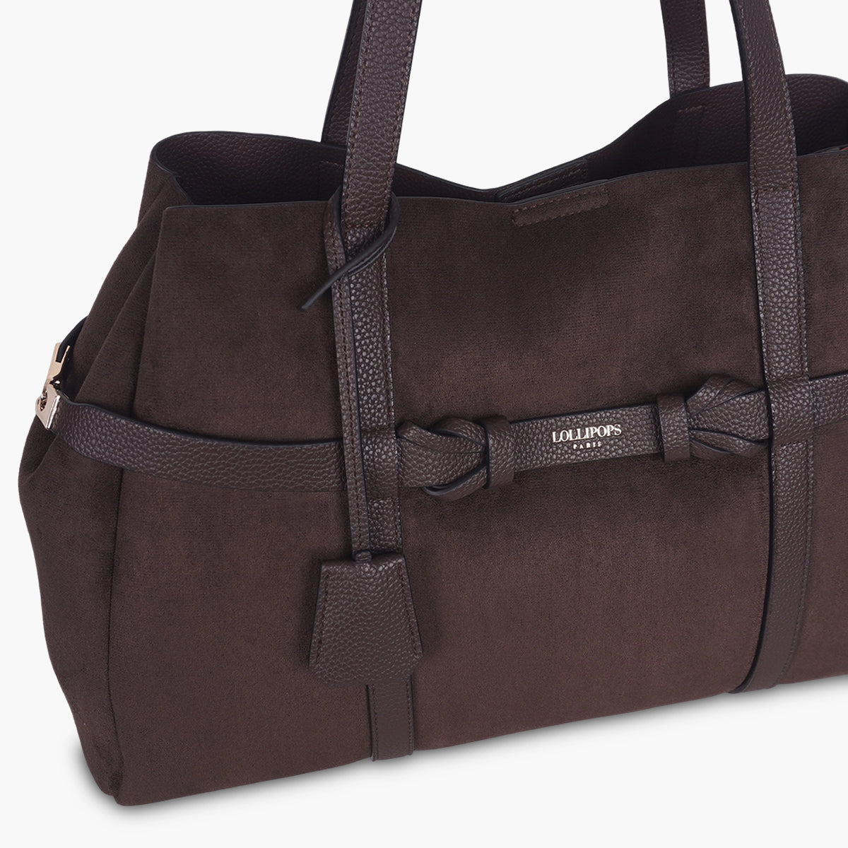 Grand sac shopper marron Taja