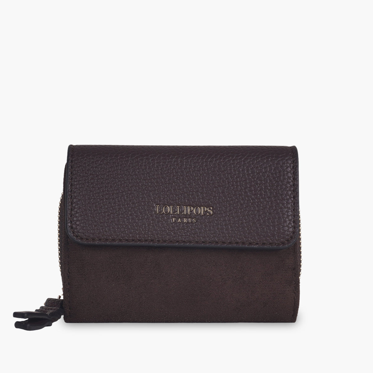 Portefeuille marron Taja