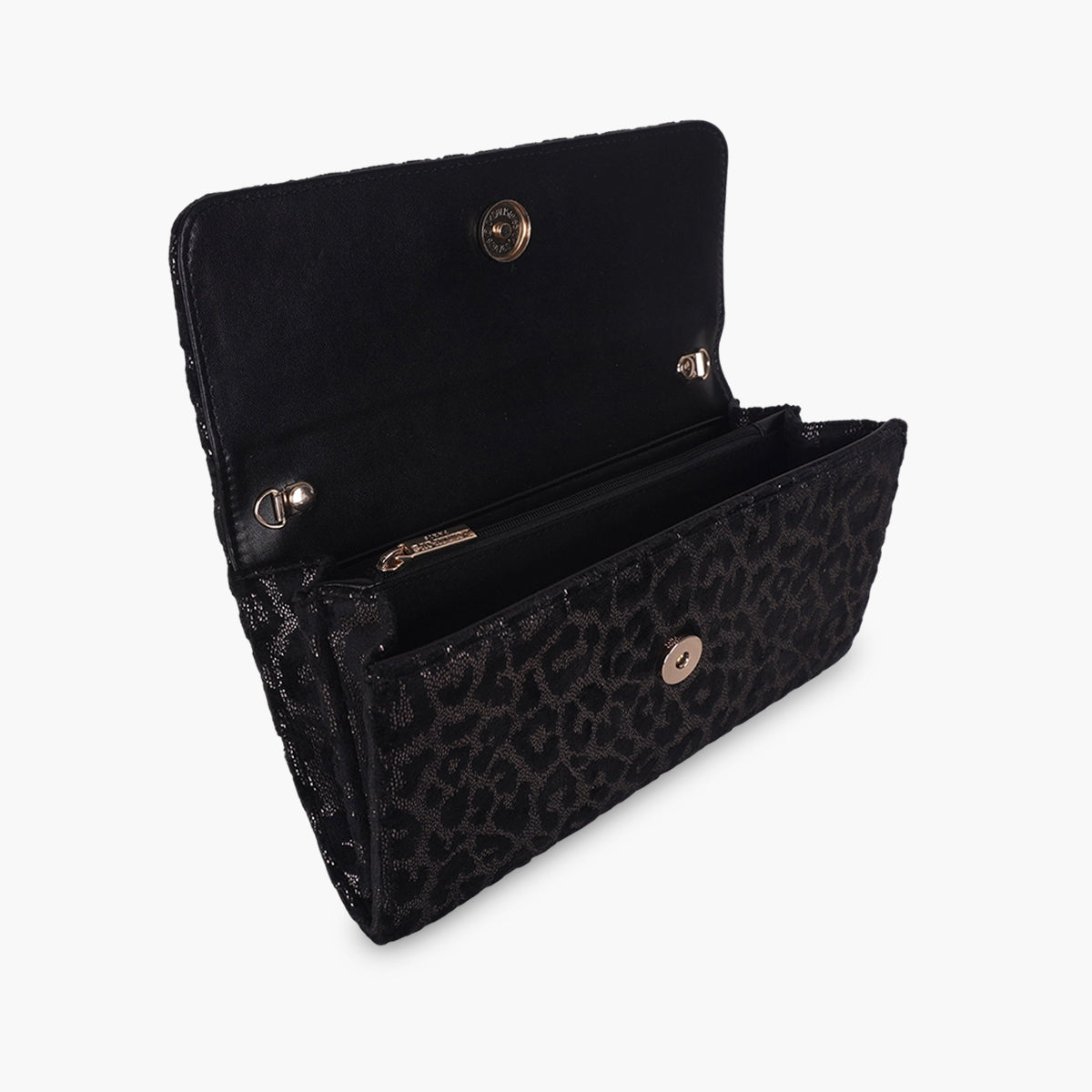 Pochette léopard Terry