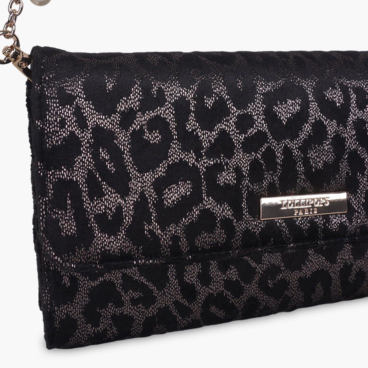 Pochette léopard Terry