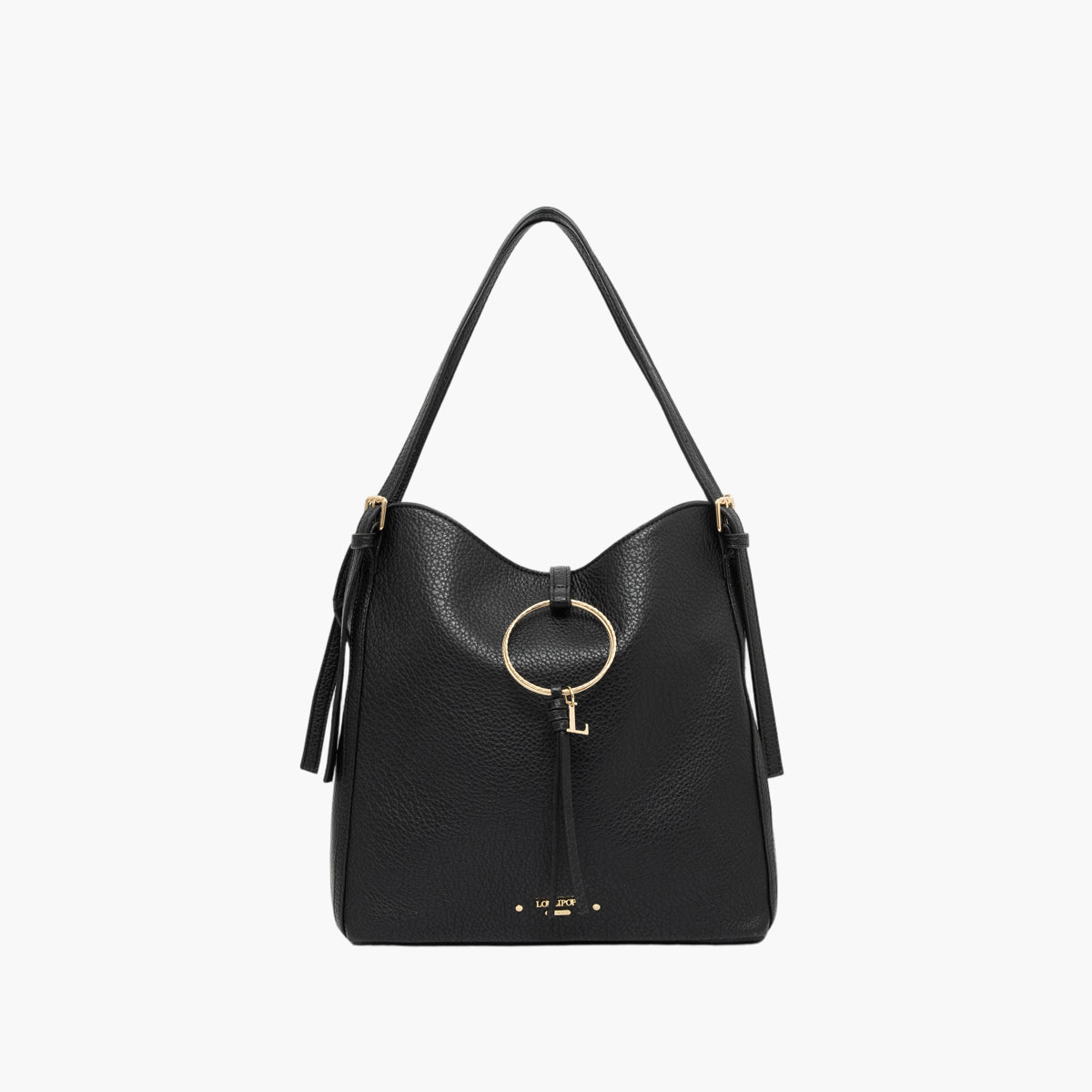 Sac shopper noir Tatjana