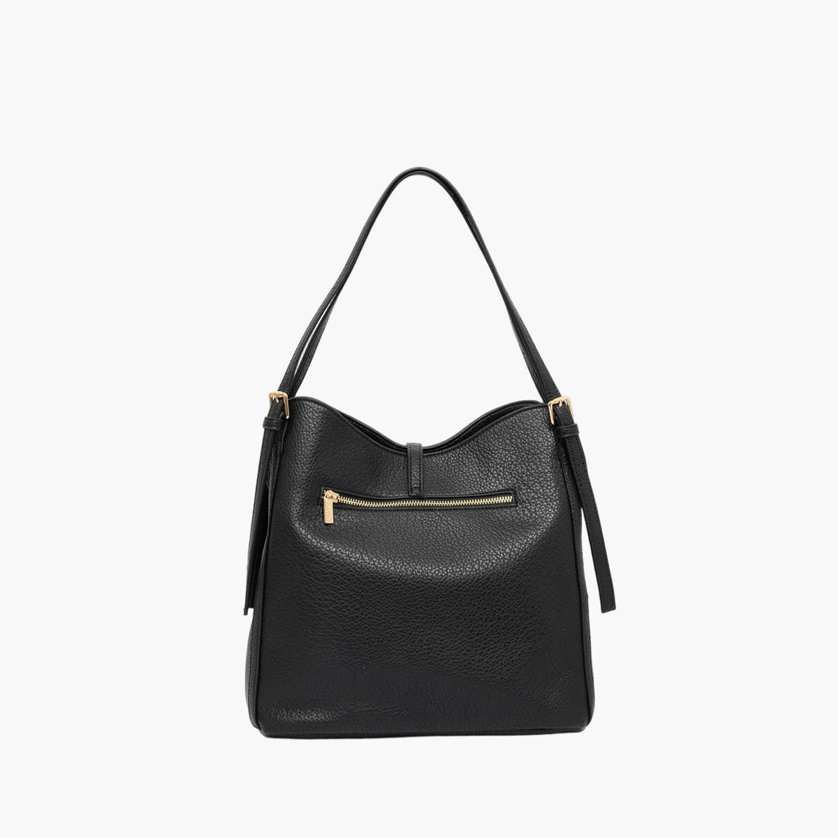 Sac shopper noir Tatjana