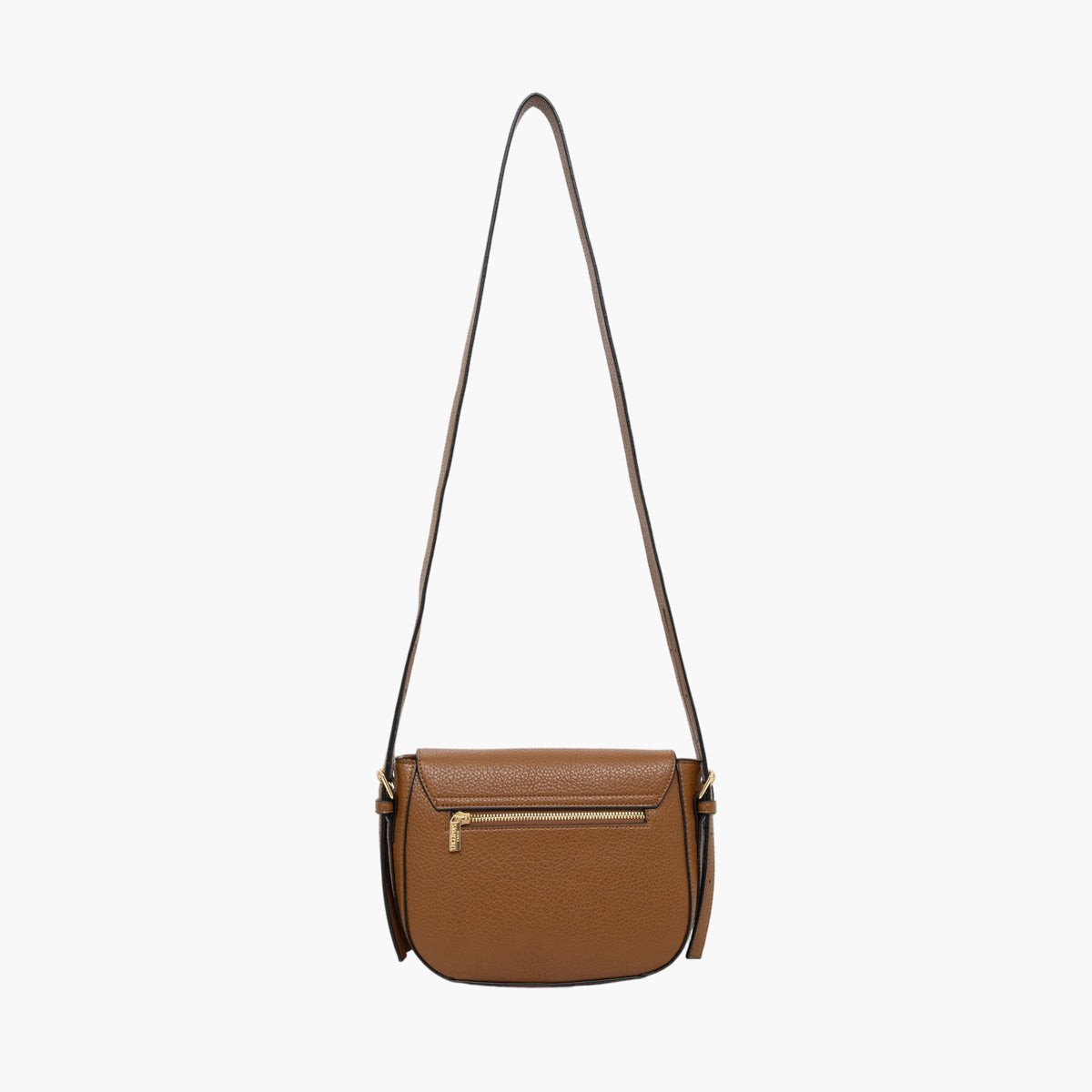 Sac porté épaule camel Tatjana
