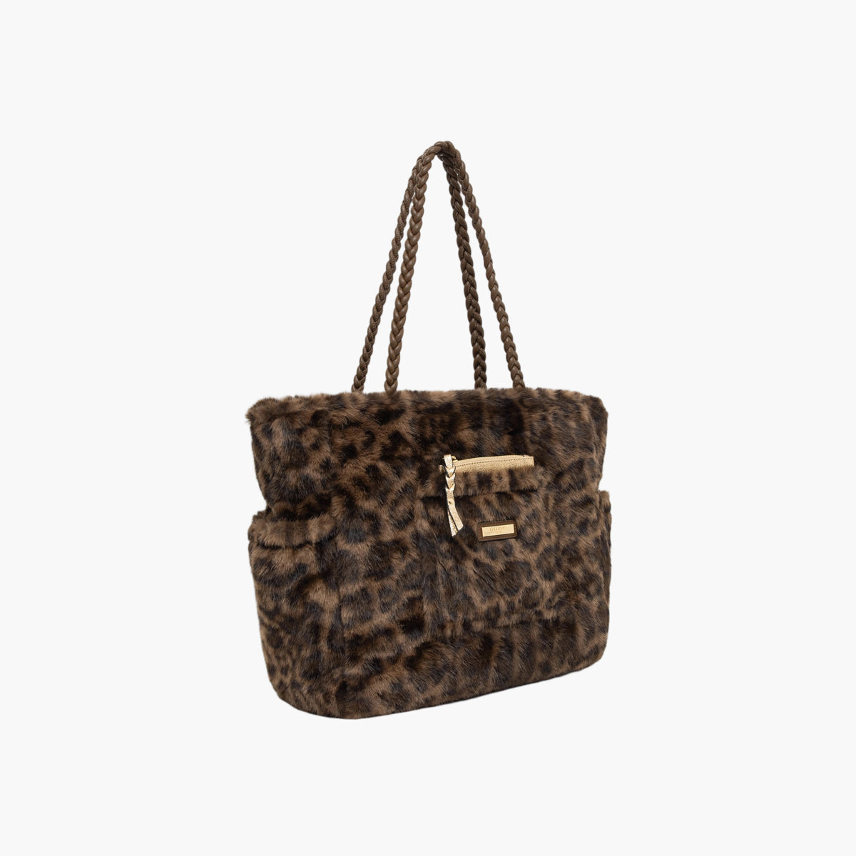 Grand sac shopper léopard Tigra
