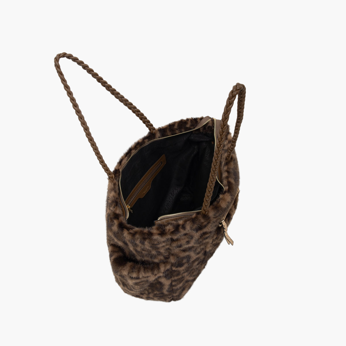 Grand sac shopper léopard Tigra