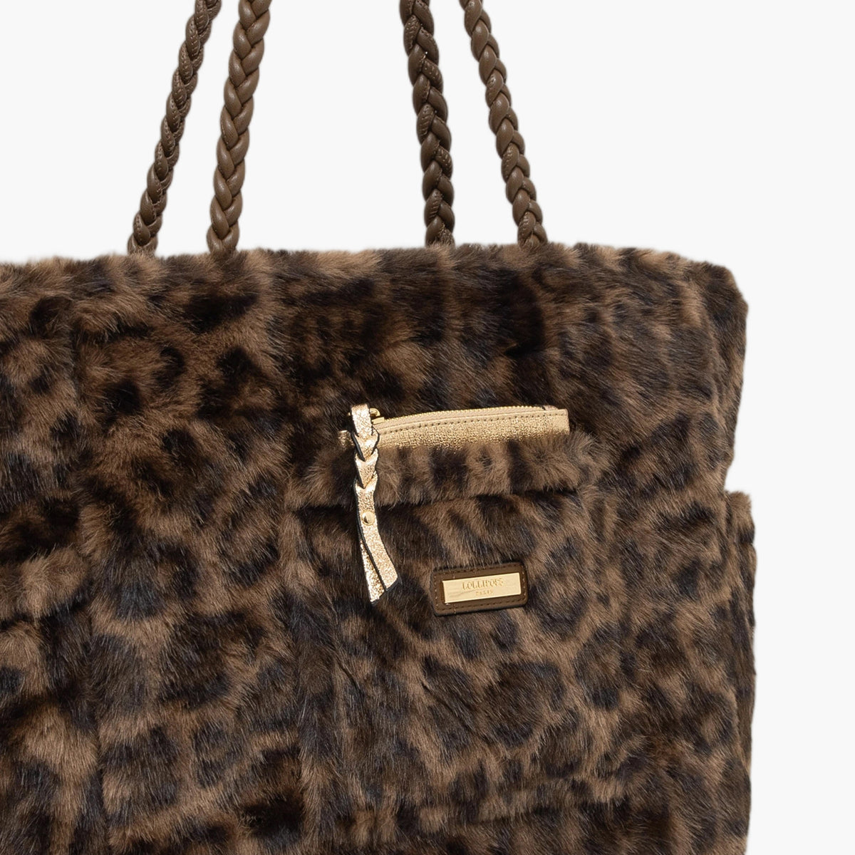 Grand sac shopper léopard Tigra