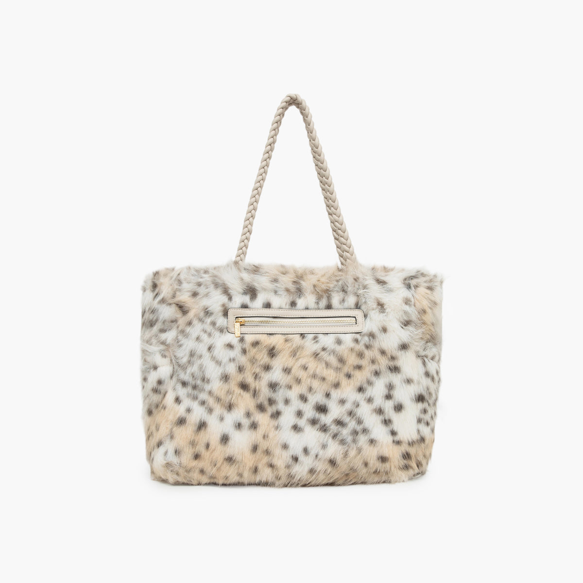 Grand sac shopper ivoire Tigra