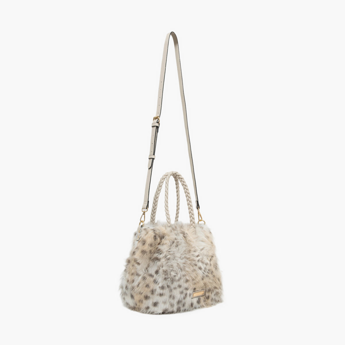 Sac shopper ivoire Tigra