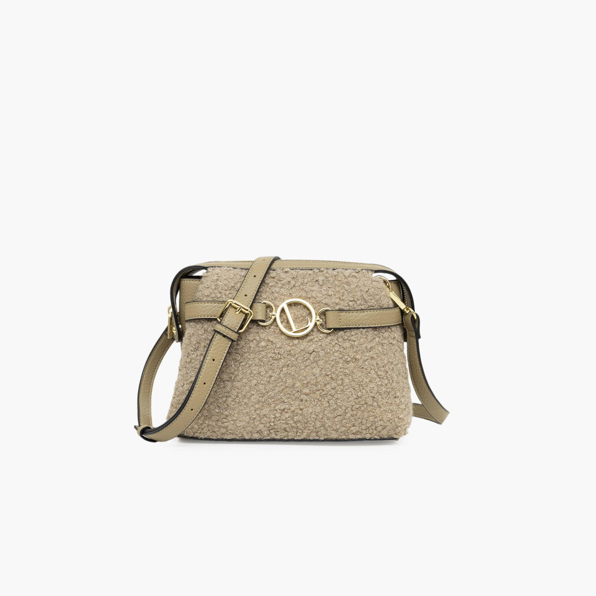 Sac multi poches taupe Theresa