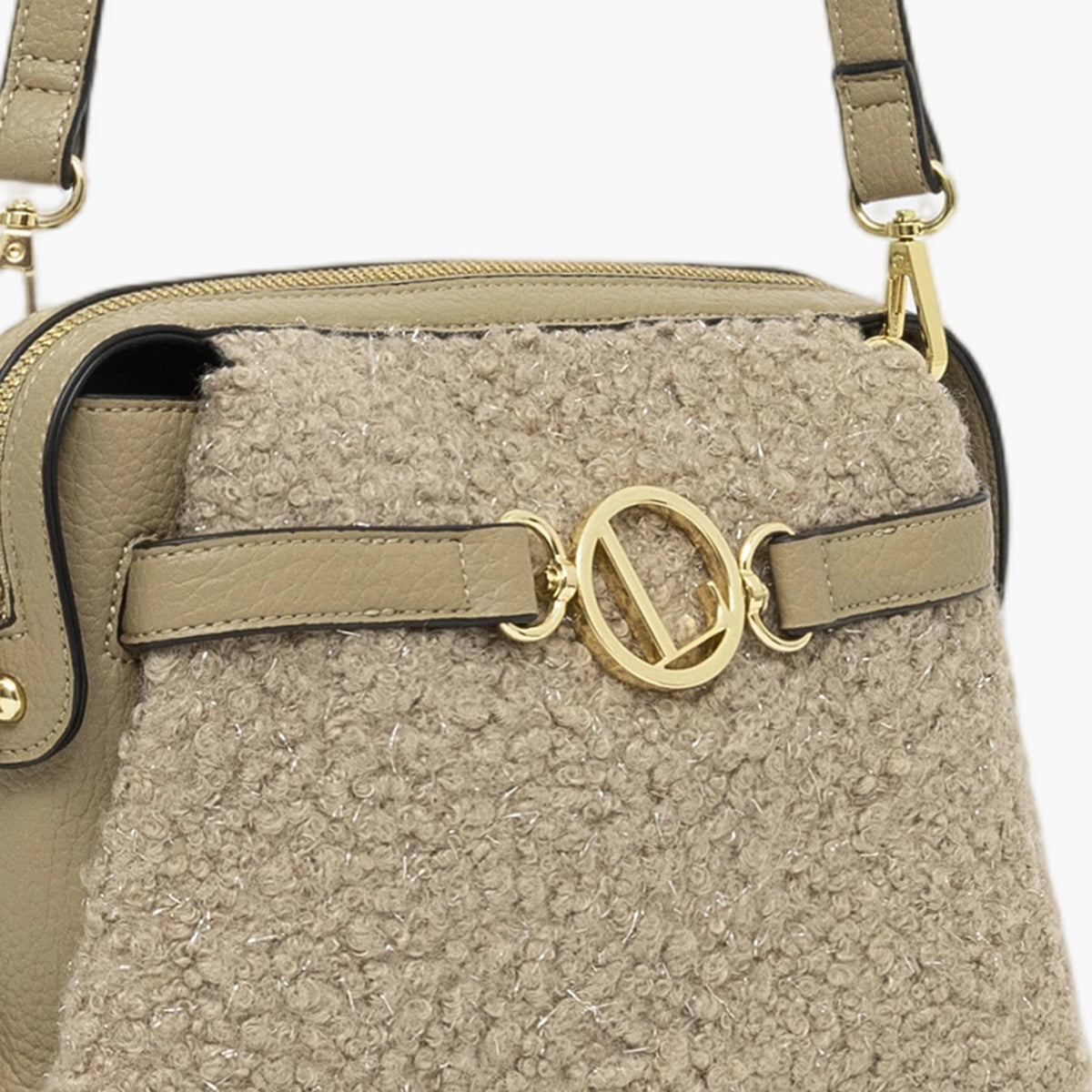 Sac multi poches taupe Theresa