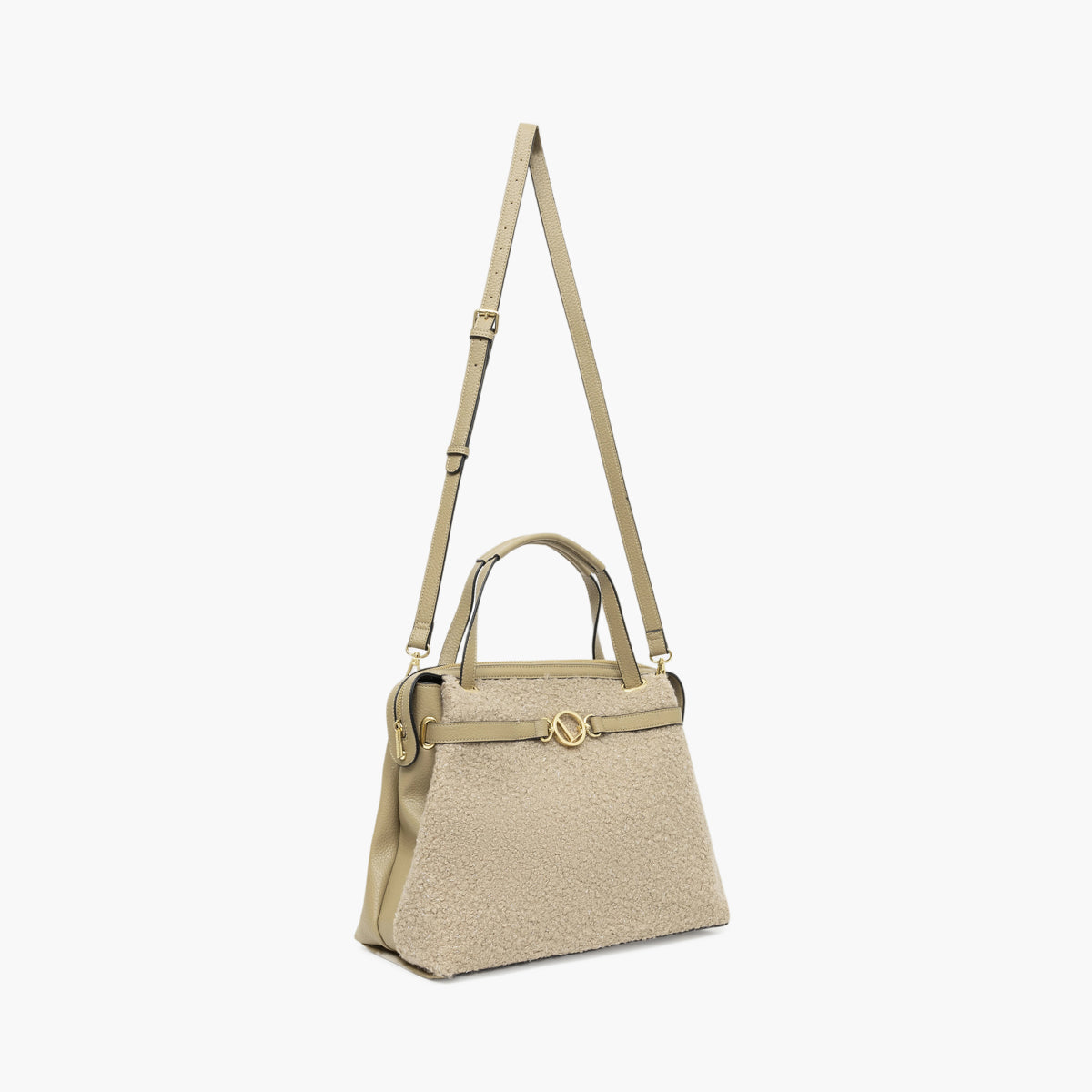 Grand sac shopper taupe Theresa
