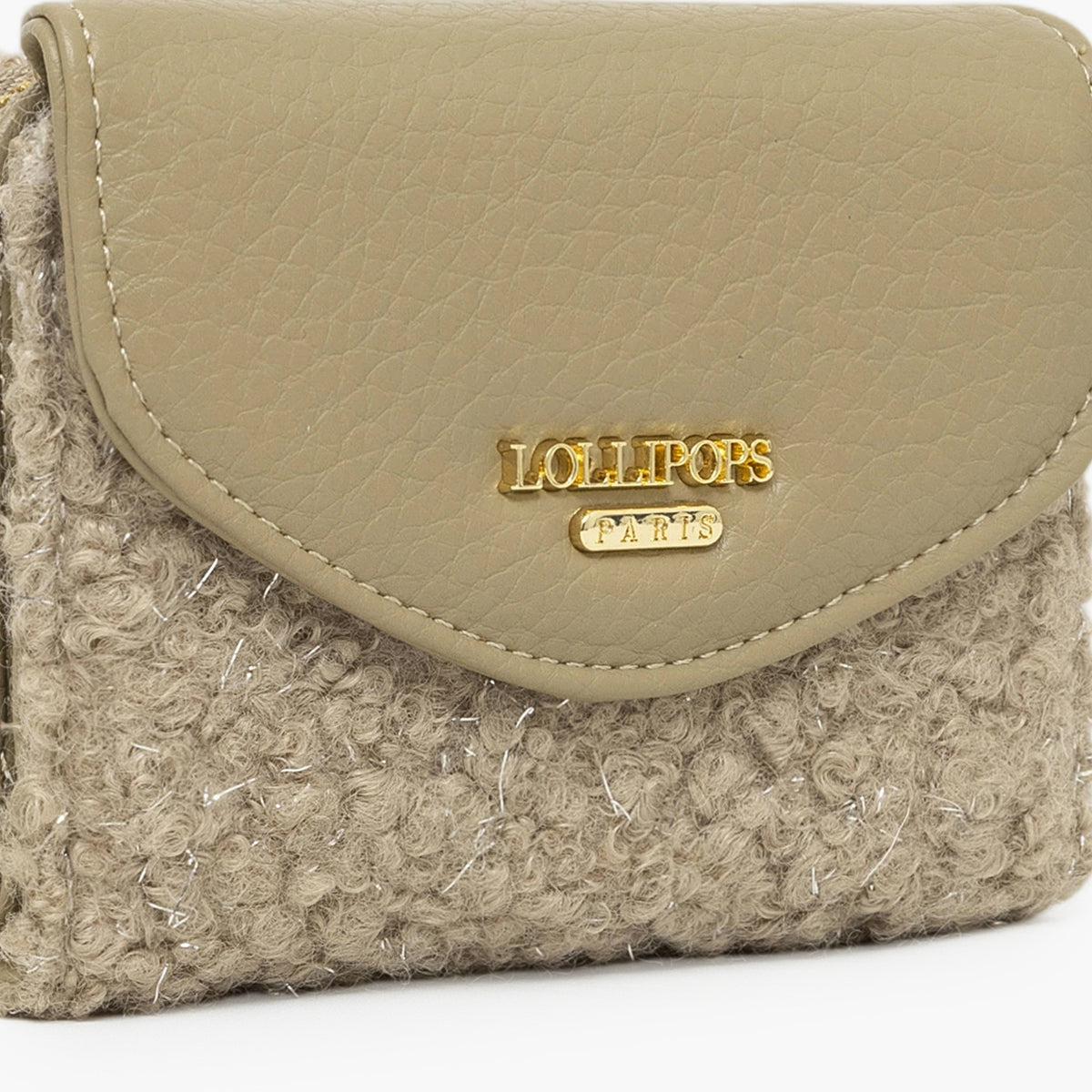 Portefeuille taupe Theresa