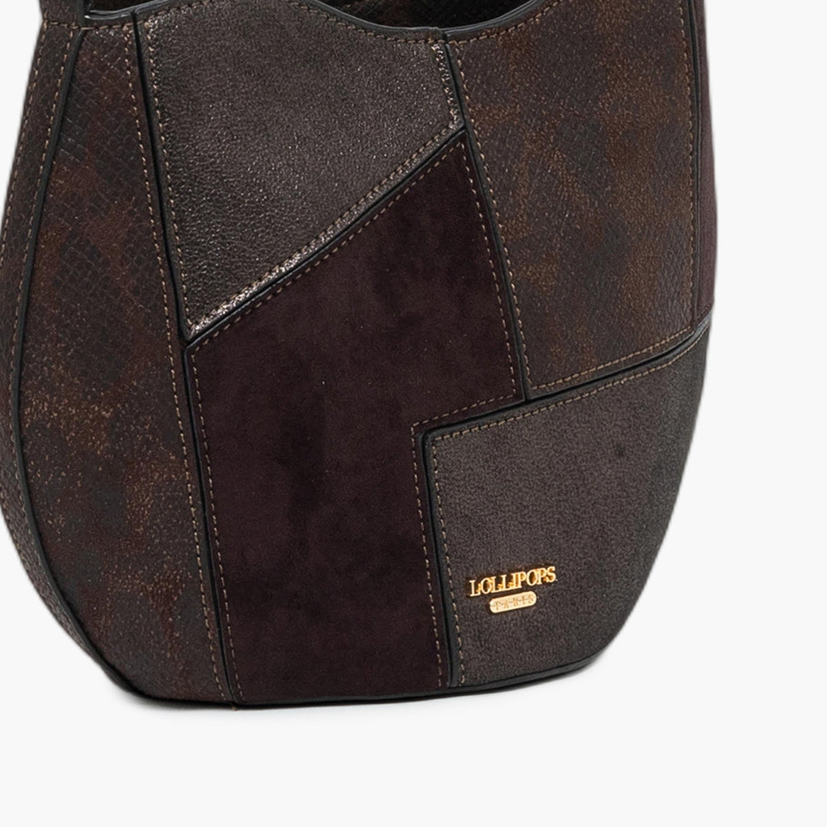 Petit sac seau marron Trusty