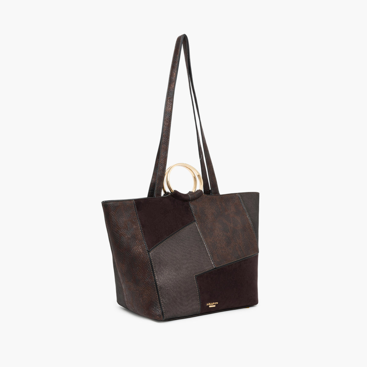 Grand sac shopper marron Trusty