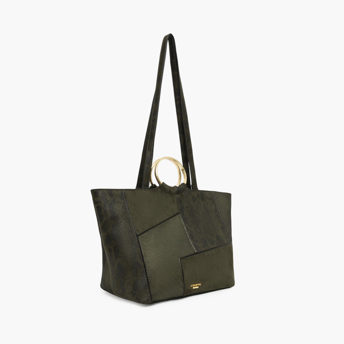 Grand sac shopper kaki Trusty
