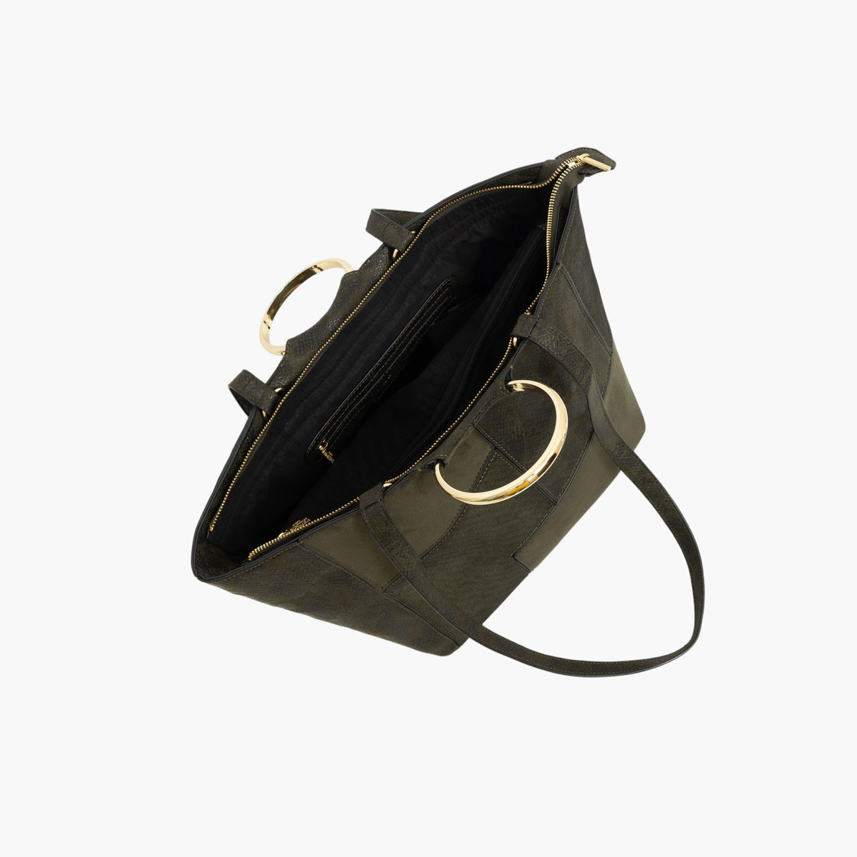 Grand sac shopper kaki Trusty