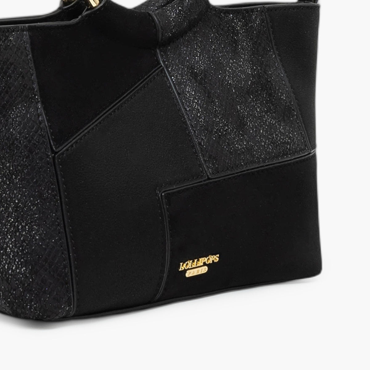 Petit sac shopper noir Trusty