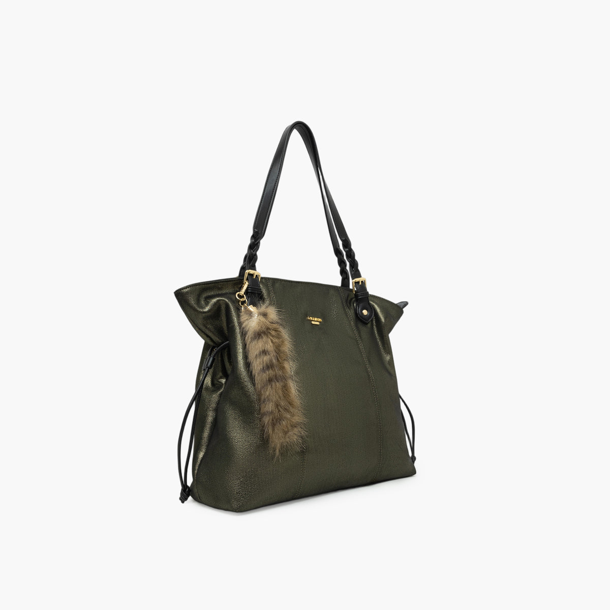 Grand sac shopper kaki Tyler