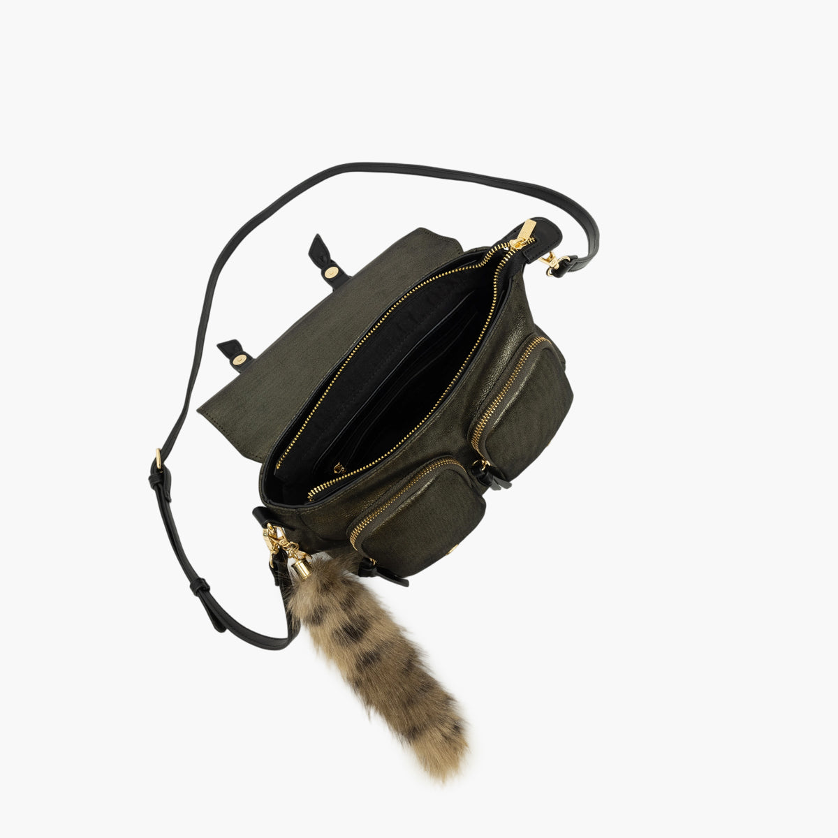 Sac porté épaule kaki Tyler