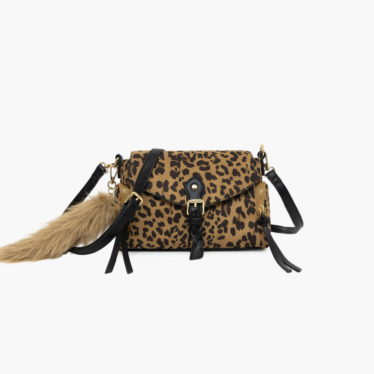 Petit sac porté épaule léopard Tyler