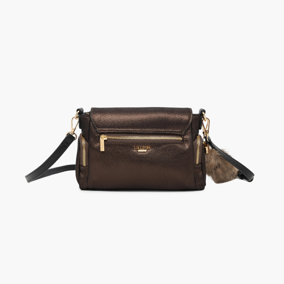 Petit sac porté épaule marron Tyler