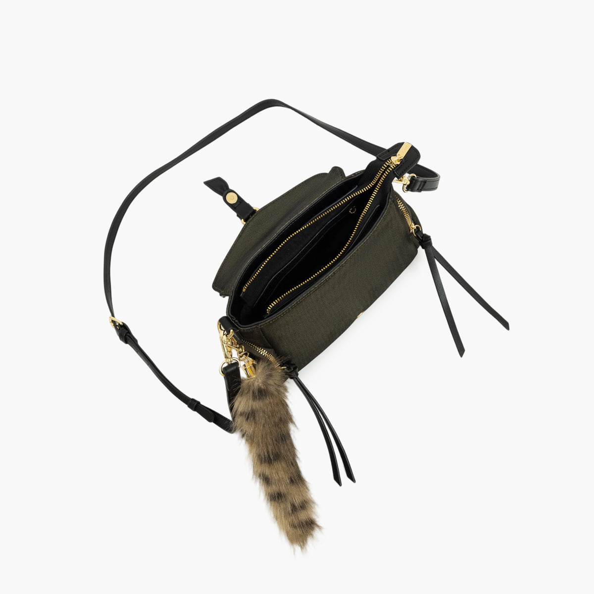 Petit sac porté épaule kaki Tyler