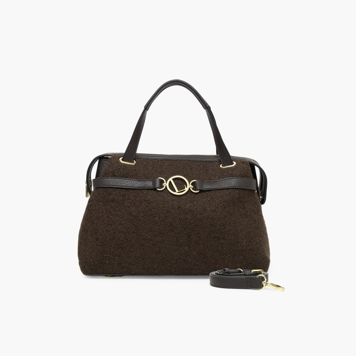 Sac shopper marron Theresa