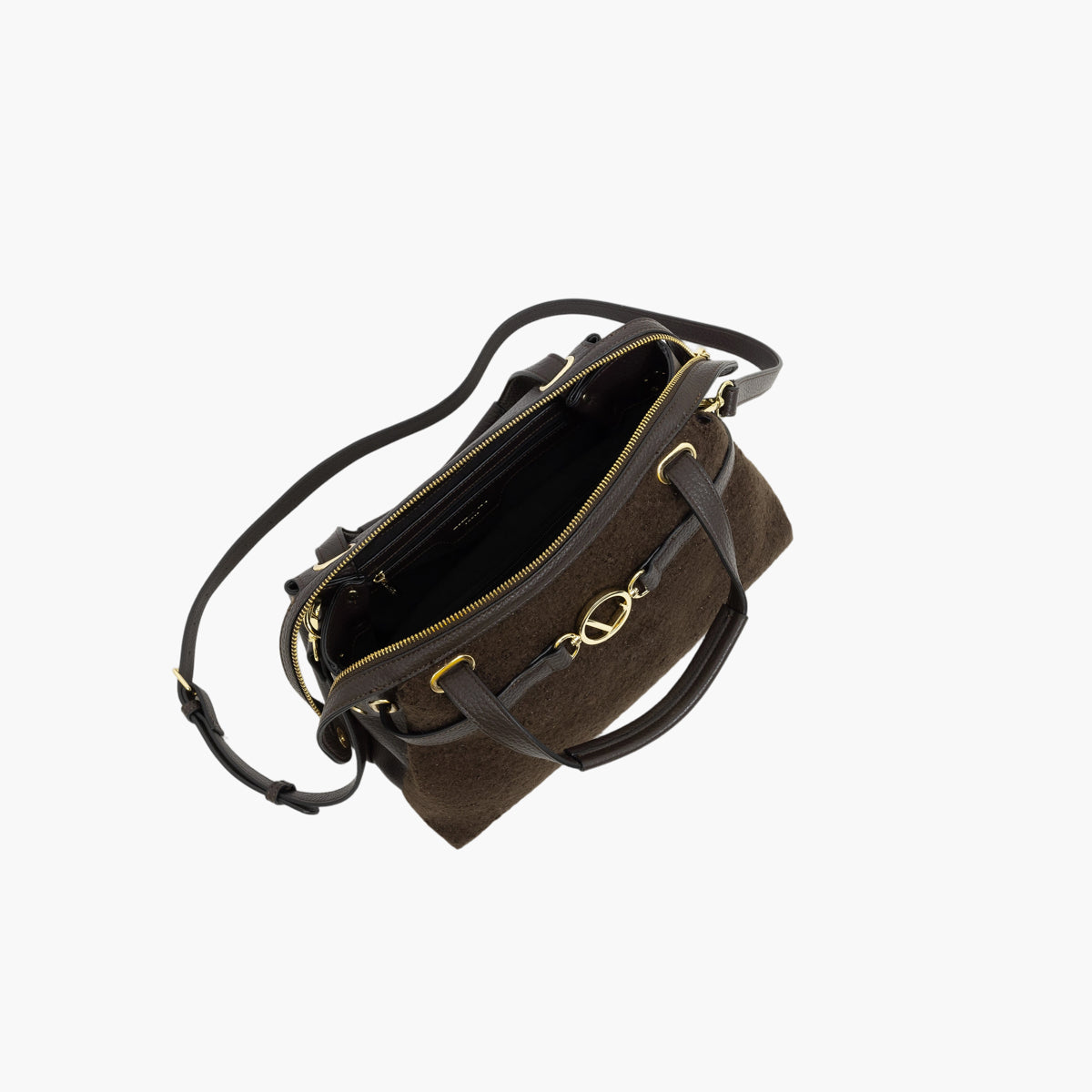 Sac shopper marron Theresa
