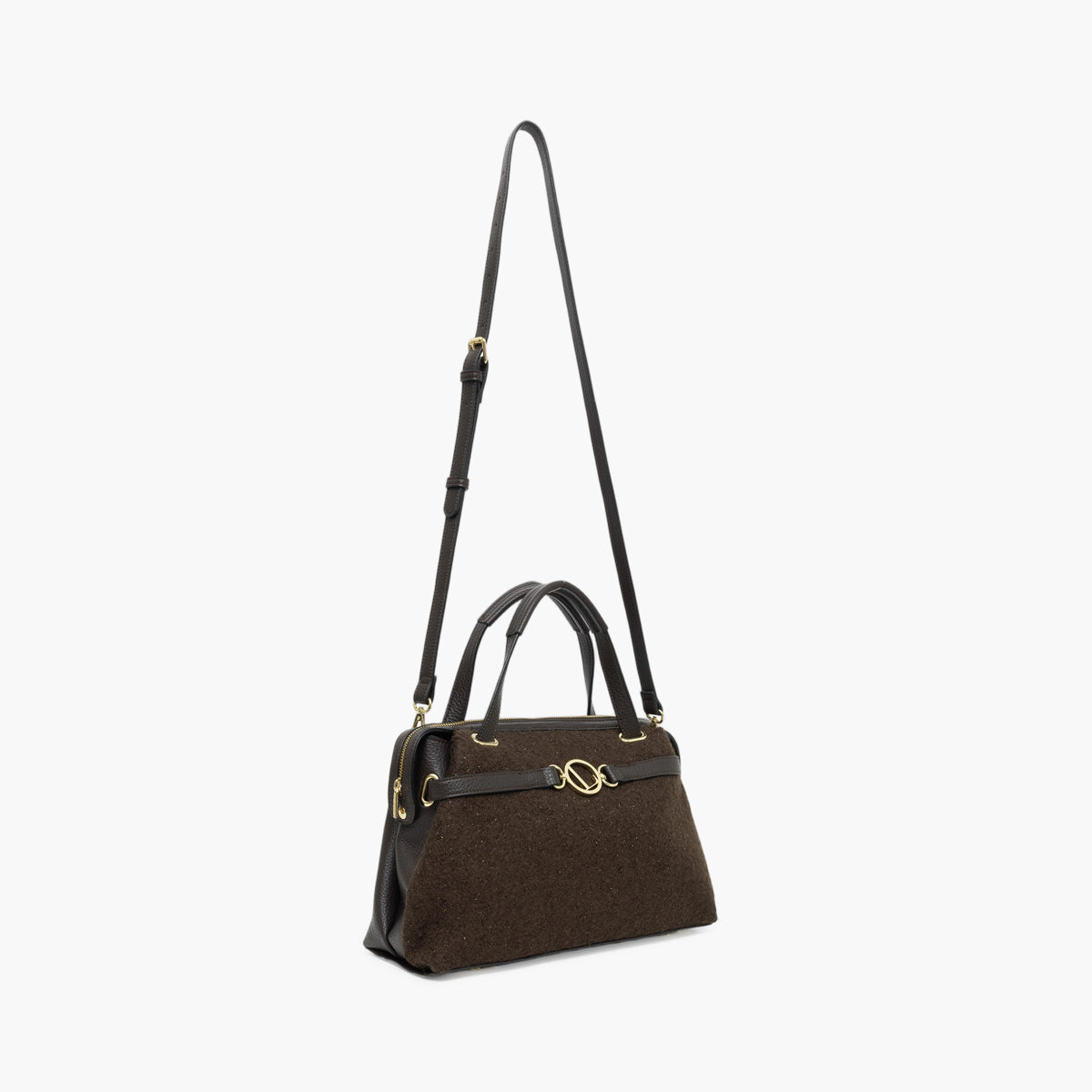 Sac shopper marron Theresa